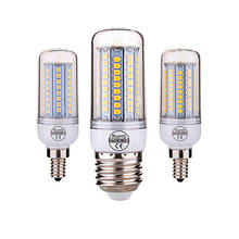 4PCS/LOT E27 LED Lamp 9W 15W 20W 25W 30W LED Corn Bulb SMD 2835 Chandelier E14 LED Candle Light Spotlight For Home Decor 2024 - buy cheap