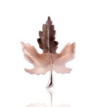 Enamel Leaf Brooches Pins for Women Fashion Vintage Luxury Plant Alloy  Fashion  Jewelry Brooch Pin Accessories For Girls 2024 - buy cheap