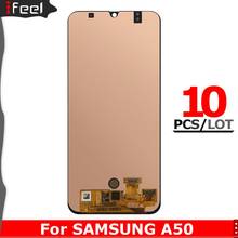 10PCS/Lot AMOLED LCD For Samsung Galaxy A50 SM-A505FN/DS A505F/DS A505 LCD Display Touch Screen Digitizer Assembly 100% Tested 2024 - buy cheap