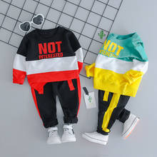 2019 Kids Toddler Boy Girl Casual Clothes Set 1-4 Year Old Children's Long Sleeve T-shirt + Pants Autumn Baby Fashion Sports Set 2024 - buy cheap