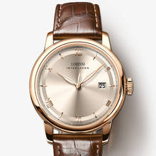 Suíça lobinni marca de luxo japão miyota relógios masculinos mecânicos automáticos couro safira luminosa mãos relógios l14003 2024 - compre barato
