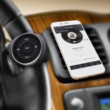 Control remoto inalámbrico por Bluetooth Para volante de coche, manillar de motocicleta y bicicleta, Botón Multimedia para iPad, teléfono inteligente IOS y Android 2024 - compra barato