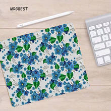 MRGBEST In Stock Mouse Pad S 220x180mm Simple Flowers Pads with No Locked Edge Good Quality Rubber Mouse-pad Provide Comfort 2024 - compre barato