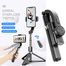 L08 Handheld Grip Gimbal Stabilizer Tripod 3 in 1 Phone Remote Holder Adjustable Selfie Phone Stand For Youtube 2024 - buy cheap