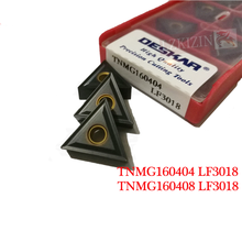 20PCS TNMG160404 TNMG160408 LF3018 Carbide Insert DESKAR insert CNC lathe metal Cutting tool External turning Tool For Cast Iron 2024 - buy cheap