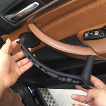 Beige Black Gray Armrest Car left front driver's seat LHD Interior Door Handle Inner Panel Pull Trim Cover For BMW E70 E71 X5 X6 2024 - buy cheap