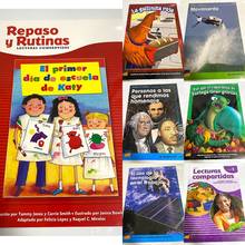 7 Books Parent Child Kids Spanish Book Interesting Story Knowledge Education Reading Learning Libros Big Size Book Age 8 up 2024 - buy cheap