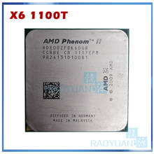 Procesador de CPU AMD Phenom X6 1100T, X6-1100T, 3,3 GHz, seis núcleos, HDE00ZFBK6DGR, 125W, AM3, 938pin 2024 - compra barato