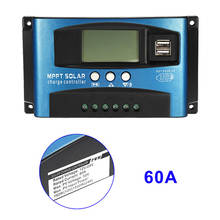 Painel solar regulador 40a-100a mppt, controlador de carga 12v/24v, dispositivo de rastreamento de foco automático aug889 2024 - compre barato