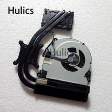 Hulics Original For HP ENVY 17-J 17-j033tx laptop Fan KSB06105HB 6033B0032801 GPU cooling heatsink Radiator 720232-001 2024 - buy cheap