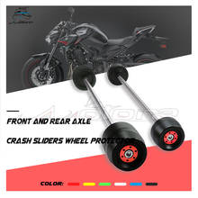 Front Rear Axle Fork Crash Sliders For Z900 Z 900 2017 2018 2019 2020 Motorcycle Accessories Wheel Protector 2024 - buy cheap