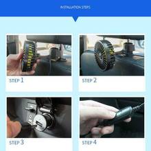 Car Mini USB Fan with Strong Wind Back-Seat Headrest 3 Speed 5V USB Port Air Swing Cooling Fan In Car Ventilation Accessories 2024 - buy cheap