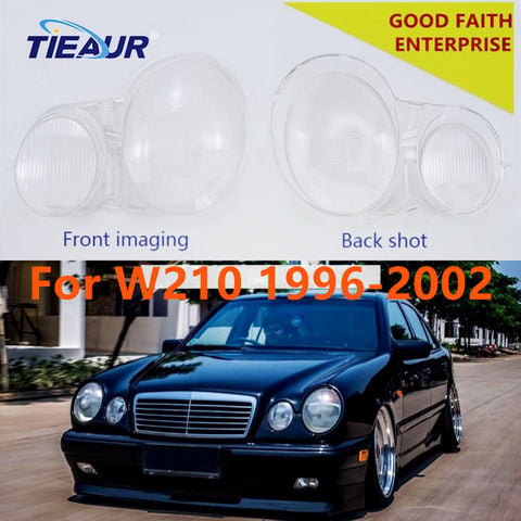 4doors Car Headlight Transparent Lens Cover For Benz W210 E200 E280 E320 E350 1996 2002 Large Lampshade Headlamp Clear Shell Buy Cheap In An Online Store With Delivery Price Comparison Specifications Photos