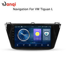 Central multimídia automotiva para vw tiguan l 2005-2011, 1 + 16gb, android 9.1, rádio, navegação gps, reprodutor multimídia, 1 + 16gb 2024 - compre barato