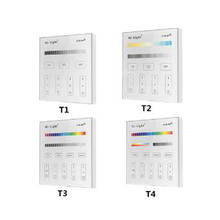 MiLight / MIBOXER 4-Zone RGB+CCT RGB/RGBW CCT Adjust Brightness Dimming Smart Panel Remote Controller 2.4 GHz Mi Boxer Light 2024 - buy cheap