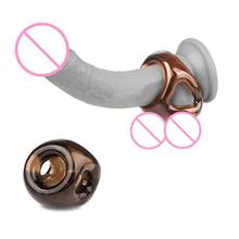 Flexible Men Delay Time Ejaculation Cock Ring Soft Penis Lock Adult Sex Toy for Man 2024 - buy cheap