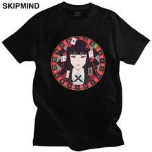 Kakegurui Jabami Yumeko T Shirt Men Cotton Japanese Manga Compulsive Gambler Tee Tops Short Sleeved Graphic T-shirt Clothes Gift 2024 - buy cheap