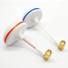 Antena transmissora/receptor de cogumelo polarizada, 2 tamanhos de 5.8ghz, antena sma definida tx/rx para drone aéreo fpv 2024 - compre barato