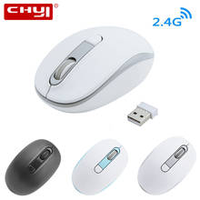CHYI Wireless Mini Usb Computer Mouse Optical 3d Arc PC Mause 2.4Ghz Portable Small Office Gaming Mice For Apple Macbook Laptop 2024 - buy cheap