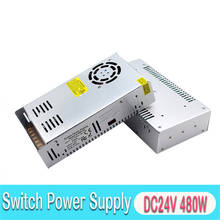 Switch Power Supply LedDriver Adapter DC 24V 20A 480W Transformer AC 110 220v To DC24V SMPS for Led Light 3D Printer Strepper 2024 - buy cheap