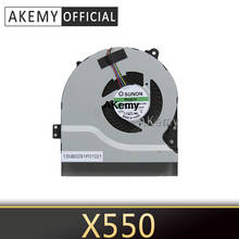 Akemy New cpu Cooling Fan For Asus X550 X550V X550C X550VC X450 X450CA X450V X450C A450C K552V A550V MF75070V1-C090-S9A Cooler 2024 - buy cheap