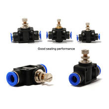 SA 4-12mm Throttle Valve Air Flow Speed Control Valve Tube Pneumatic  Fitting 2024 - buy cheap