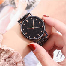 Модные женские кварцевые наручные часы с круглым циферблатом и стальным ремешком, новинка 2020 2024 - купить недорого