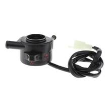 Kit de carcasa de acelerador para Yamaha PW80 PY80, para mano derecha, interruptor de encendido y apagado, color negro 2024 - compra barato