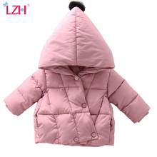 LZH Dress 2021 New Hit Winter Coat 0-3-6 Years Children's Down Jacket Warm Boys Clothes Hooded Coat For Girl Thicken Kids Jacket 2024 - buy cheap