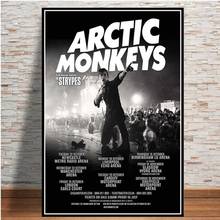 Posters e estampas arctic monkeys música banda citação cartaz para sala de estar decoração da casa pintura em tela 2024 - compre barato