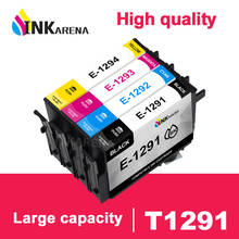 INKARENA T1291-T1294 4 Color Ink Cartridge Compatible for Epson SX445W SX525WD SX535WD SX620FW BX925FW Office B42WD BX305F 2024 - buy cheap