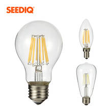 Led Bulb 220V 2W 4W 6W 8W Retro Edison Filament Light Bulb E27 Led Dimmable Lamp A60 ST64 C35 E14 Led Candle For Indoor Lighting 2024 - buy cheap