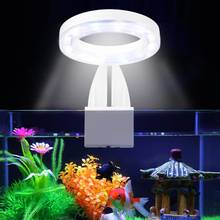 Aquarium Light LED Round Shaped Plants Grow Light 5W Aquatic Freshwater Lamps Waterproof Clip on Fish Tank Lamp no flickering 2024 - buy cheap