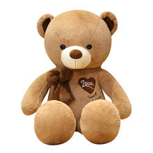 KUY New America Giant Teddy Bear Plush Toys Soft Teddy Bear Skin Popular Birthday & Valentine's Gifts For Girls Kid's Toy 2024 - buy cheap