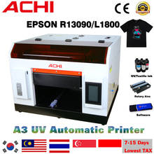 A3 Flatbed UV Printer A3 Epson R1390 Multifunction for Glass Bottle Acrylic Metal Phone Case Multifunction UV Printers 2024 - buy cheap