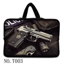 Cool Gun 11 13 12 15 14 15,6 17,3 pulgadas bolso de mano para ordenador portátil para MacBook Lenovo Dell HP Asus bolsa para hombres y mujeres 2024 - compra barato