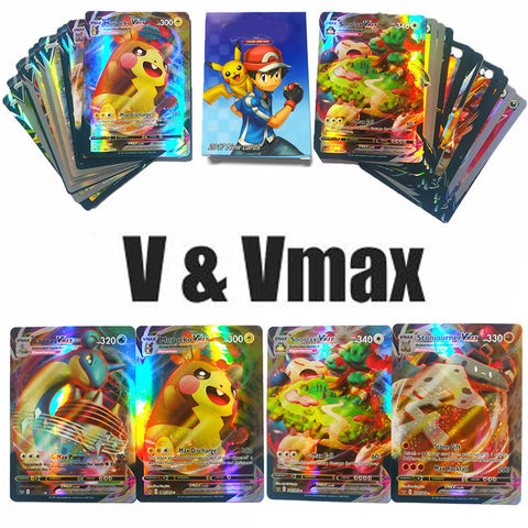 60pcs English Vmax Gx Team Shining Takara Tomy Pokemon Cards English Game Battle Carte Trading Cards Game Children Toy Buy Cheap In An Online Store With Delivery Price Comparison Specifications