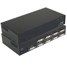 Divisor DVI de 8 puertos, 1x8 DVI, 1 en 8 de salida para proyector de ordenador portátil, compatible con hasta 1920x1080 2024 - compra barato