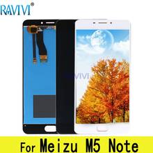 M5 LCD para MEIZU M5 Note M621H, 5,5 ", montaje de digitalizador con pantalla táctil, reemplazo con marco 2024 - compra barato