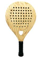 Профессиональная деревянная ракетка для тенниса, Пляжная ракетка для поп-тенниса, ракетки для мужчин и женщин, аксессуары для уличных тренировок 2024 - купить недорого