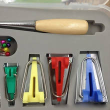 Household Sewing Tools Quilting Awl Binder Foot Fabric Bias Tape Maker Belt Tool Machine Accessories 16 Pcs /Set 2024 - buy cheap