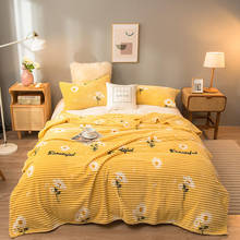 Mantas de girasol para cubrir el sofá, en la cama colcha, manta de franela suave y cálida, pequeña, toalla 2024 - compra barato
