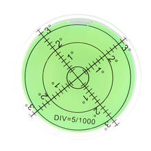 60mm Large Spirit Bubble Level Degree Mark Surface Circular Measuring Bulls Eyes 2024 - buy cheap