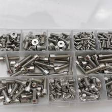 370Pcs/Set Stainless Steel Hexagon Socket Screw for Pedal Pin Disc Brake Adapter Bicycle Accessories Replacement Parts 2024 - buy cheap