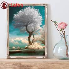 New arrival Natural landscape scenery snow white trees diamond painting picture rhinestones diamond mosaic sticker cross stitch 2024 - buy cheap