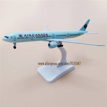 19cm Model Airplane Air Canada Airlines B777 Boeing 777 Airways Metal Alloy Plane Model Diecast Aircraft W Wheels GIft 2024 - buy cheap