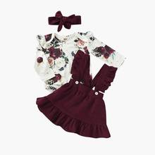 Baby Summer Clothing 2Pcs Kids Baby Girl Boutique Ruffle Bodysuit Tops Suspender Tutu Skirt Outfit Clothes Sets 2024 - buy cheap