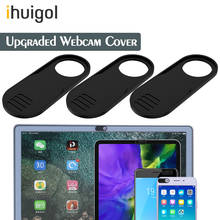 Ihuigol нового веб-камера мобильный телефон конфиденциальности стикер камеры крышка затвора пластиковый слайдер для iPhone iPad веб-ноутбук планшетный ПК 2024 - купить недорого