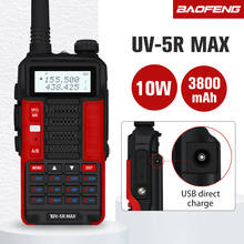 2020 Baofeng UV-5R MAX Walkie Talkie UV5R Max 10W Dual Band Two Way Radio USB Charge Ham Portable CB Radio uv 5r FM Transceiver 2024 - buy cheap