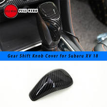 Carbon Fiber Car Interior Accessories for Subaru XV 18 19 Gear Shift Knob Cover AC Window Switch Panel Trim Frame Door Handle St 2024 - buy cheap